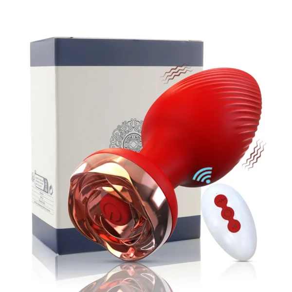 Plug anal vibrant avec contrôle sans fil – Masseur de prostate & stimulateur anal pour homme, femme et couple gay – Image 8
