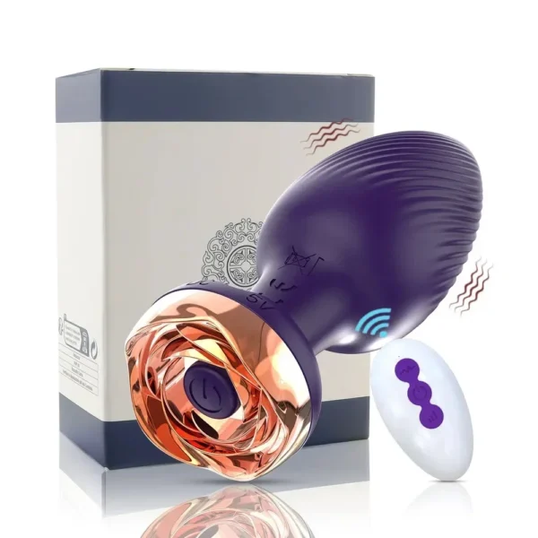 Plug anal vibrant avec télécommande – 10 modes – Stimulateur prostate & sex toy anal pour homme, femme et couple gay – Image 8