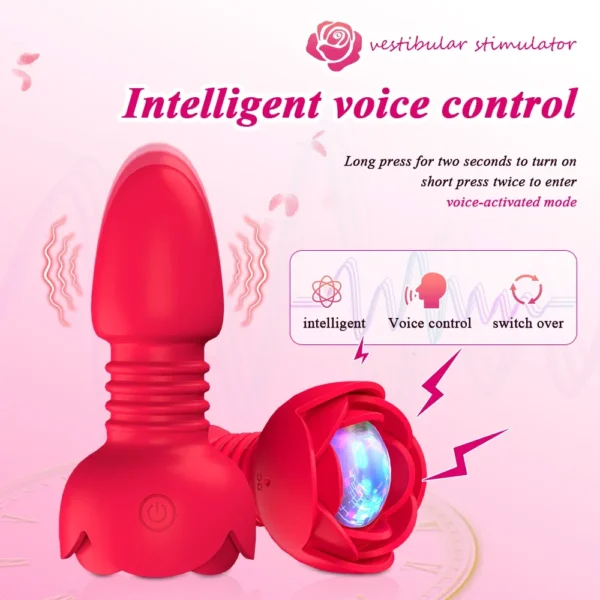 Plug anal télescopique avec télécommande – Masseur prostatique vibrant unisexe – Sextoy pour homme, femme et couple gay – Image 2