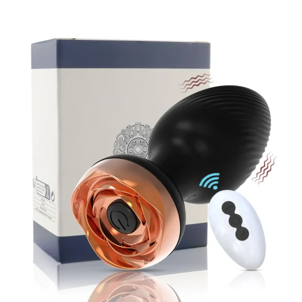 Plug anal vibrant avec contrôle sans fil – Masseur de prostate & stimulateur anal pour homme, femme et couple gay – Image 7