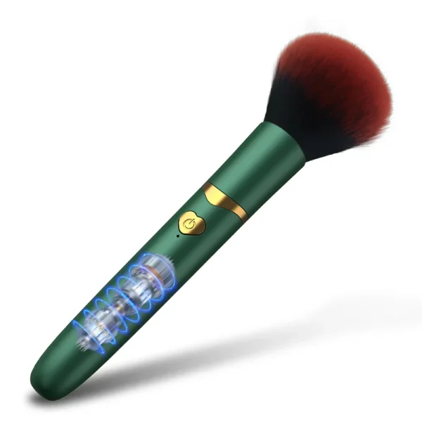 Vibromasseur discret en forme de pinceau – Stimulateur clitoris, point G & mamelons – Rechargeable & silencieux – Image 4