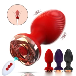 Plug anal vibrant avec contrôle sans fil – Masseur de prostate & stimulateur anal pour homme, femme et couple gay