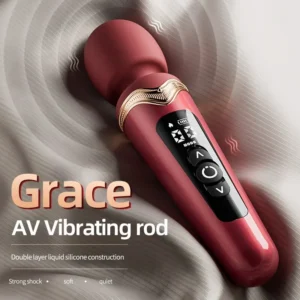 Vibromasseur Magic Wand puissant – Stimulateur clitoris, point G et mamelons – Sextoy pour femmes