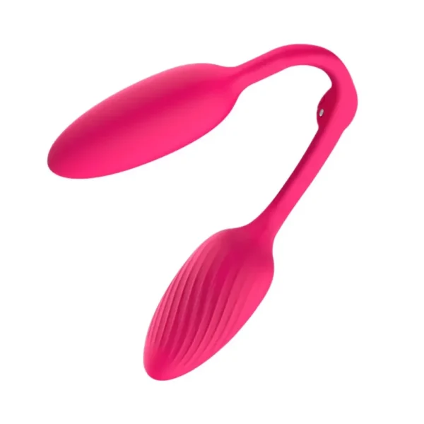 Double vibromasseur anal et vaginal – Stimulateur point G, clitoris et plug anal – Oeufs vibrants portables pour couples – Image 8
