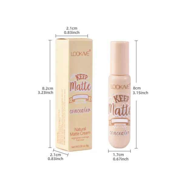 Correcteur liquide 6 teintes – Anticernes, anti-imperfections, fond de teint couvrant & hydratant – Image 7