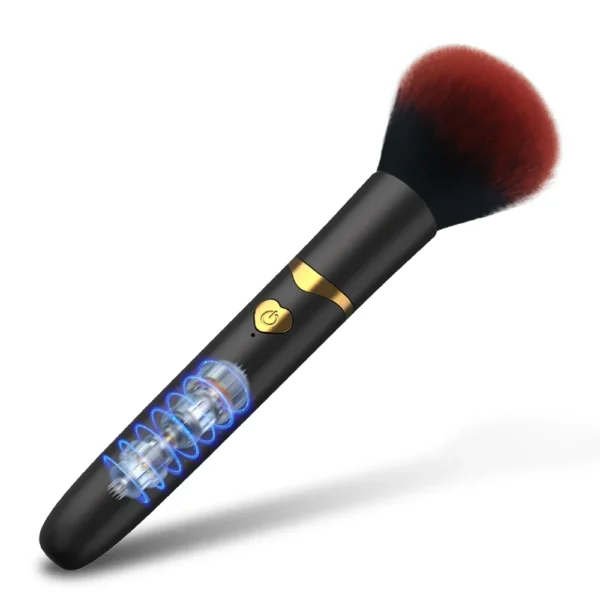 Vibromasseur discret en forme de pinceau – Stimulateur clitoris, point G & mamelons – Rechargeable & silencieux – Image 8